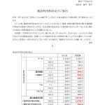 【都度利用】施設利用料改定のご案内